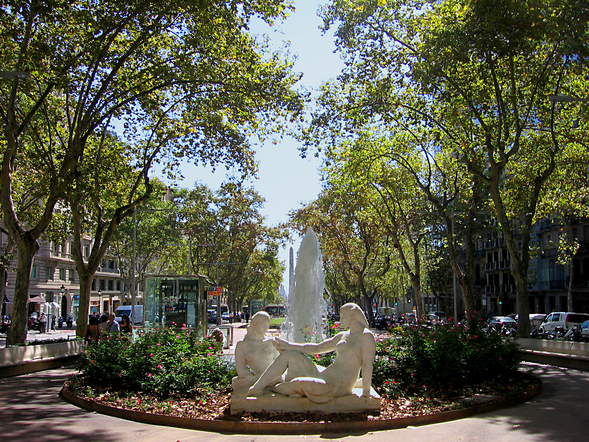 Ruta per les Illes verdes a l’asfalt. Descobrint els jardins de la Dreta de l’Eixample 1 Ruta per les Illes verdes a l’asfalt. Descobrint els jardins de la Dreta de l’Eixample.