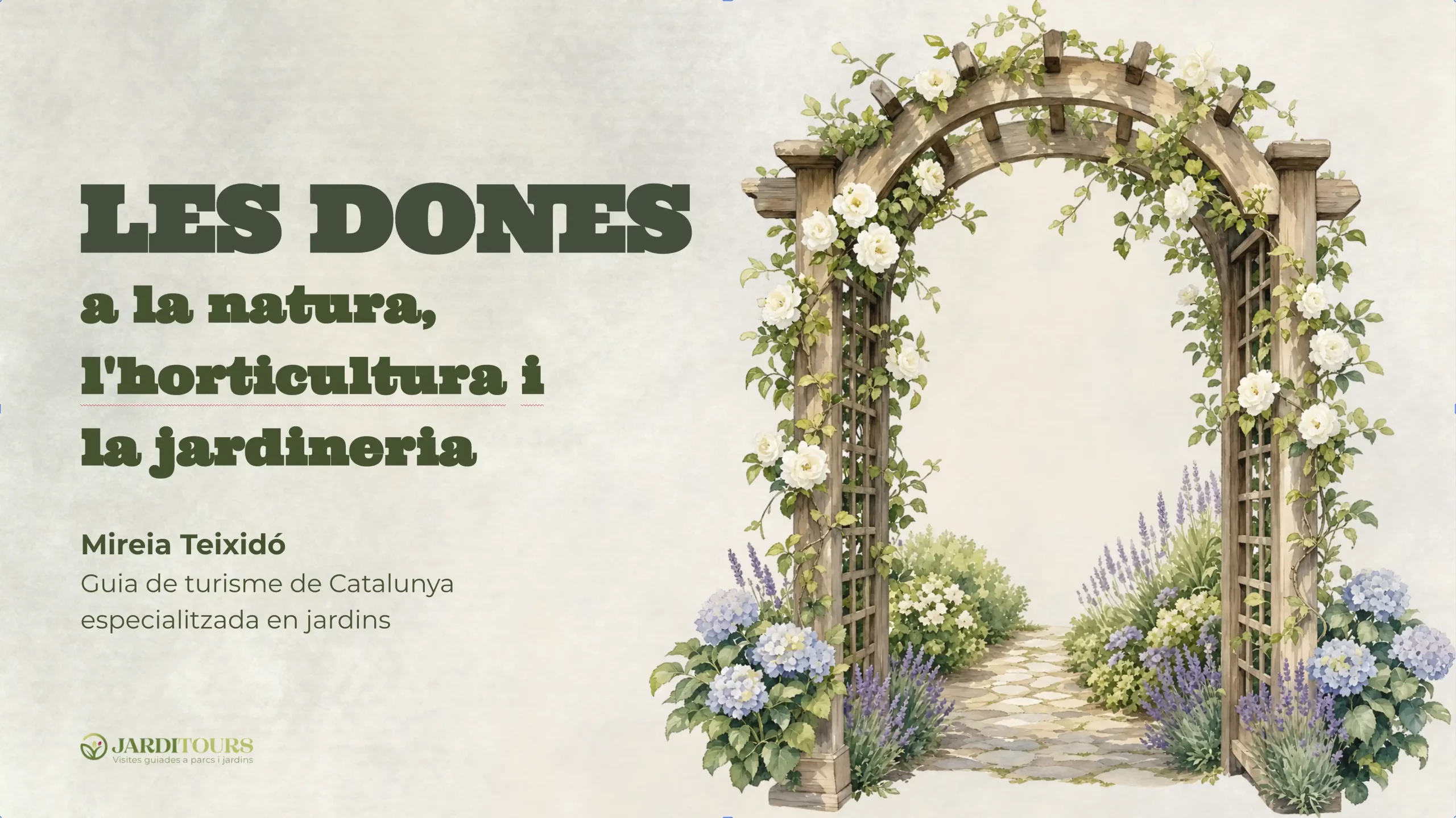 Dones i jardins | Una altra manera d'explicar la història dels jardins